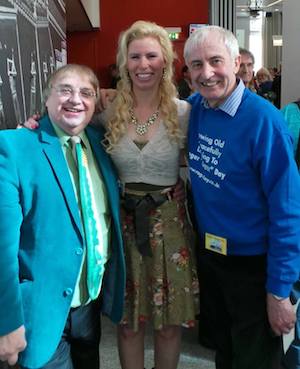 Paul with Roger Day and Annoushka Drankier