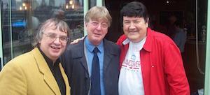 Paul with Mike Ahern and Mick Luvzit