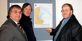 Paul Rusling, Dave Cox and Jim Connolly